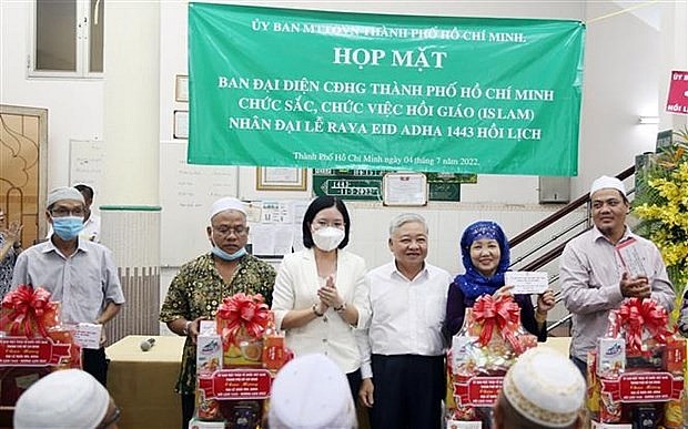 Đồng bào theo đạo Hồi góp phần vào thành tựu chung của TP. Hồ Chí Minh
