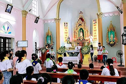 Đồng bào công giáo tỉnh Thái Nguyên: Đóng góp hàng chục tỷ đồng xây dựng nông thôn mới