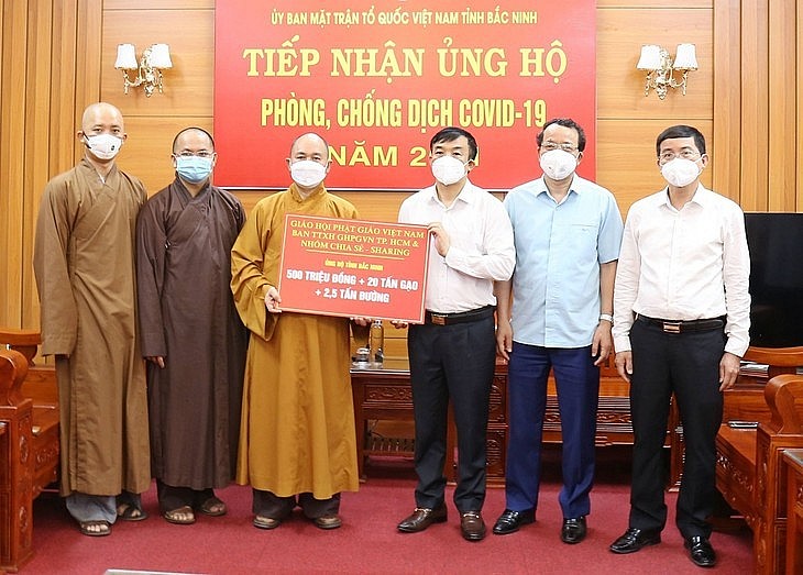 Gần 40 tỷ đồng đã được Giáo hội Phật giáo tỉnh Bắc Ninh làm công tác từ thiện, nhân đạo