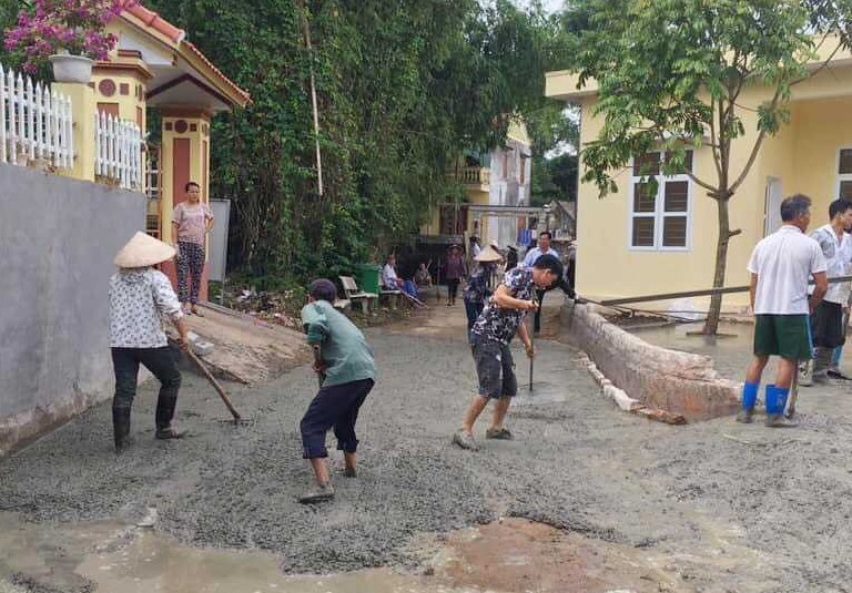 Quảng Ninh: Giáo xứ Yên Trì chung tay xây dựng nông thôn mới