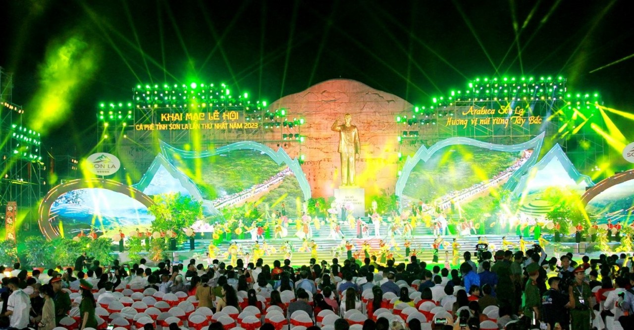 Khai mạc Lễ hội Cà phê tỉnh Sơn La lần thứ nhất năm 2023
