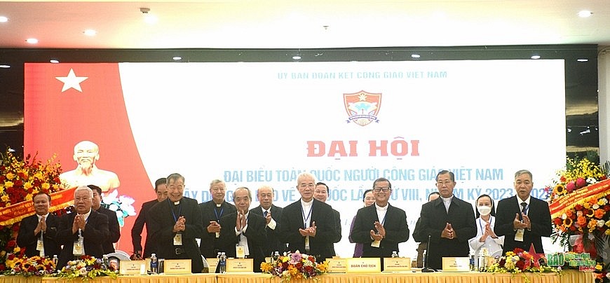 Uỷ ban đoàn kết Công giáo Việt Nam thúc đẩy sự phát triển của đồng bào công giáo