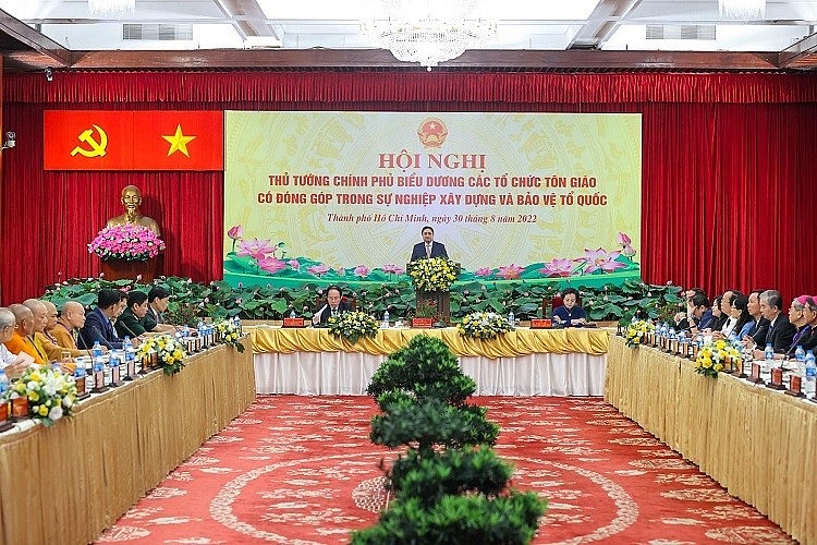 Hoạt động tôn giáo góp phần giữ vững an ninh, thúc đẩy phát triển đất nước
