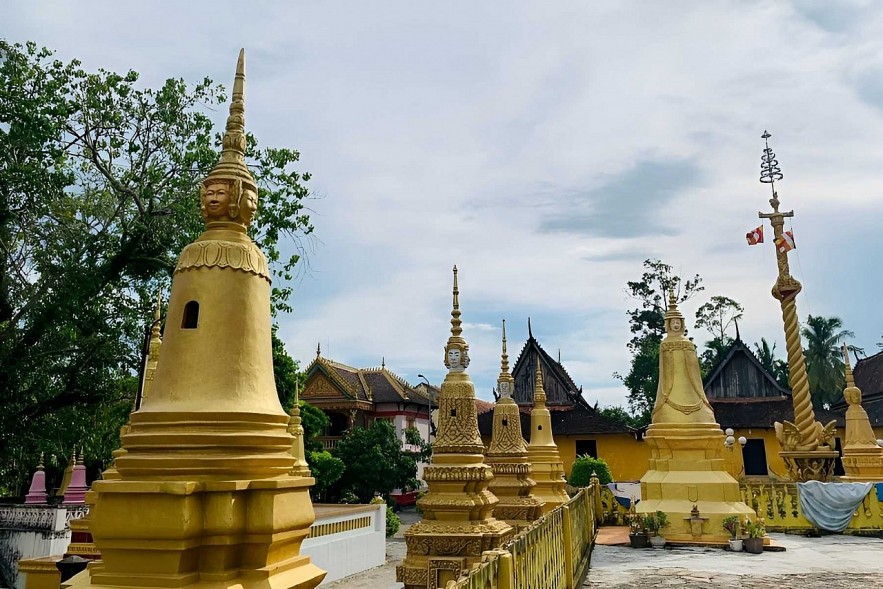 Chùa Xvayton - quần thế kiến trúc Khmer độc đáo tại An Giang