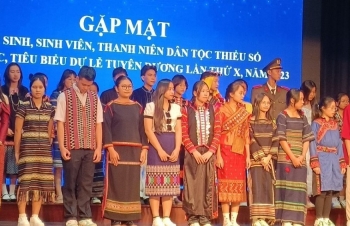 gap mat 143 hoc sinh sinh vien dan toc thieu so tieu bieu nam 2023