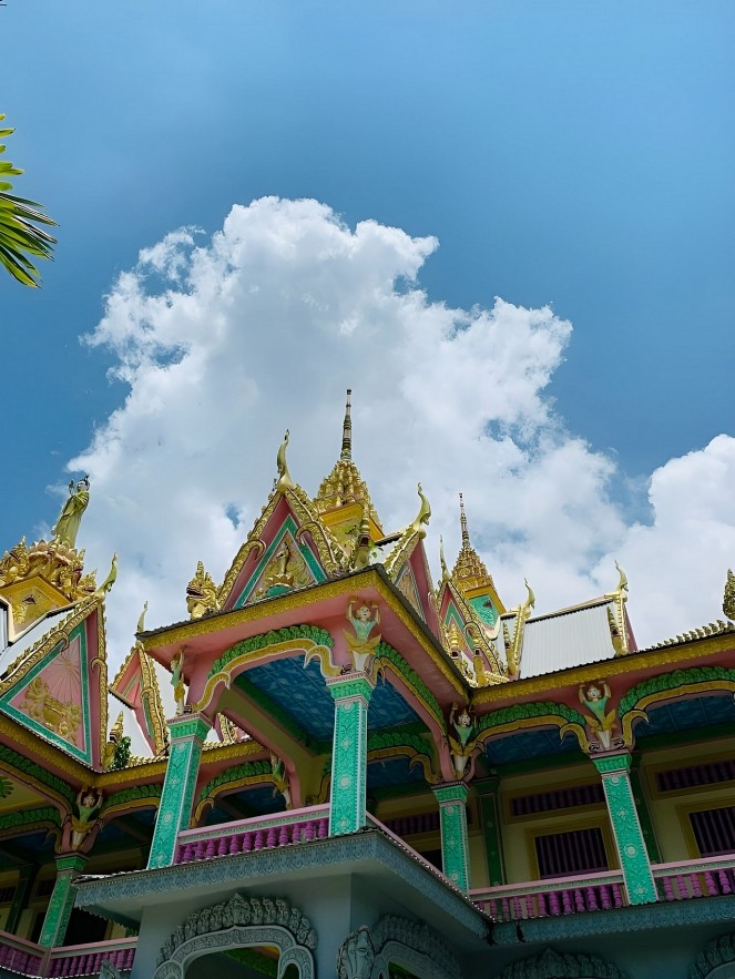 Chùa Sóc Trăng: Kiến trúc đậm tín ngưỡng và văn hóa dân tộc Khmer Chùa Sóc Trăng: Kiến trúc đậm tín ngưỡng và văn hóa dân tộc Khmer