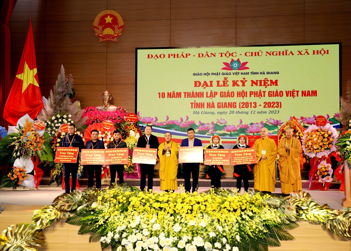Giáo hội Phật giáo Việt Nam tỉnh Hà Giang: 10 năm góp phần xây dựng kinh tế - xã hội quê hương