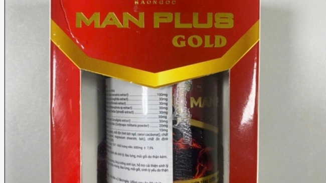 Phát hiện trong 7 mẫu thực phẩm bảo vệ sức khoẻ chứa chất cấm