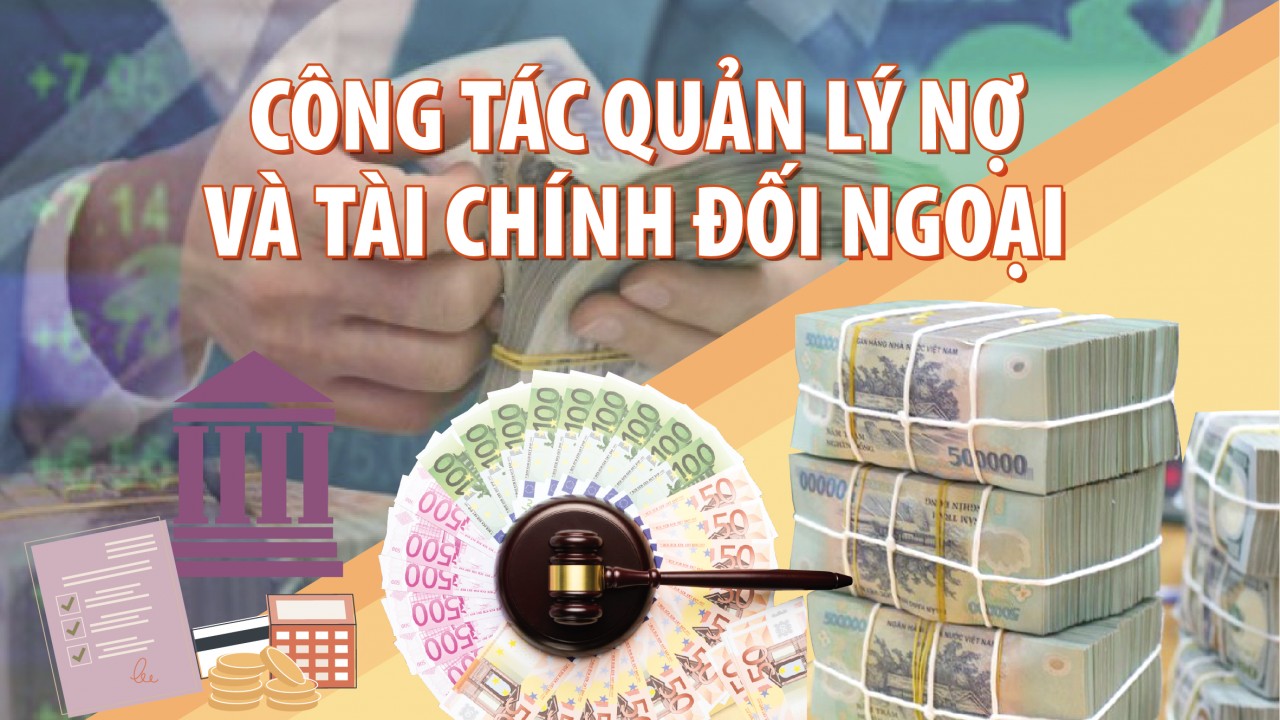 Infographics: Công tác quản lý nợ và tài chính đối ngoại
