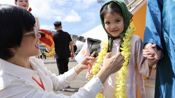 Những hình ảnh chuyến bay đầu tiên của Hãng hàng không Sun PhuQuoc Airways