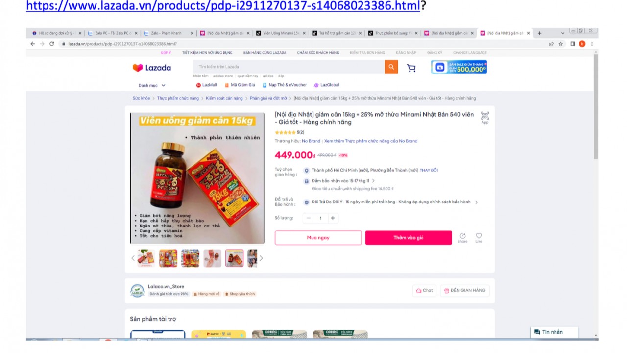 Cục An toàn thực phẩm đề nghị gỡ bỏ thông tin các thực phẩm chức năng không được cấp phép