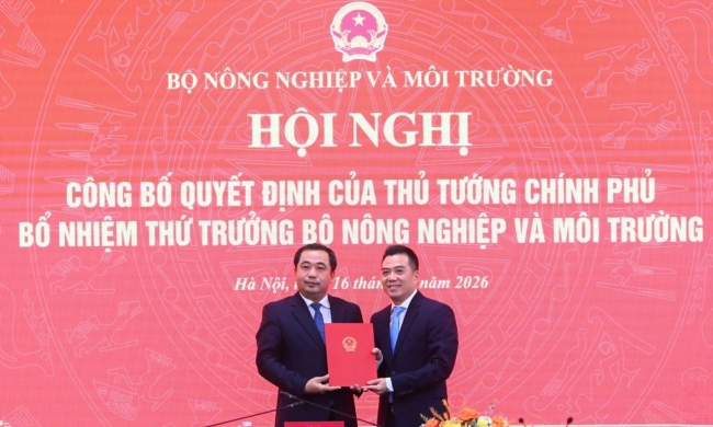 Thủ tướng bổ nhiệm ông Đặng Ngọc Điệp làm Thứ trưởng Bộ Nông nghiệp và Môi trường