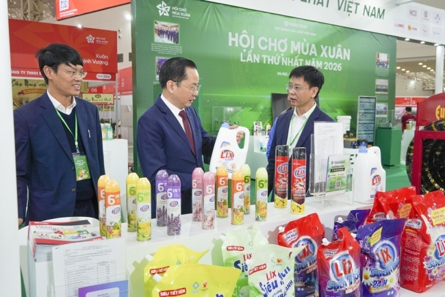 Vinachem tăng cường hiện diện tại Hội chợ Mùa Xuân 2026 lan tỏa giá trị sản phẩm hóa chất Việt Nam