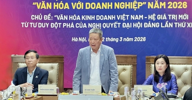 Diễn đàn “Văn hoá với doanh nghiệp” 2026: Thúc đẩy hệ giá trị kinh doanh trong kỷ nguyên mới