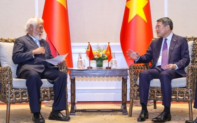 Thủ tướng Chính phủ Lê Minh Hưng gặp lãnh đạo các nước, tổ chức quốc tế trước thềm Hội nghị Cấp cao ASEAN lần thứ 48