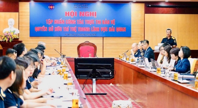 Cục Hải quan tổ chức tập huấn về công tác thực thi bảo vệ quyền sở hữu trí tuệ