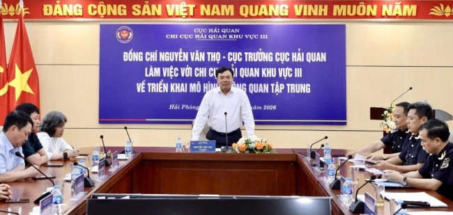 Kiểm tra đôn đốc vận hành thông quan tập trung tại Hải quan khu vực III từ 1/6/2026