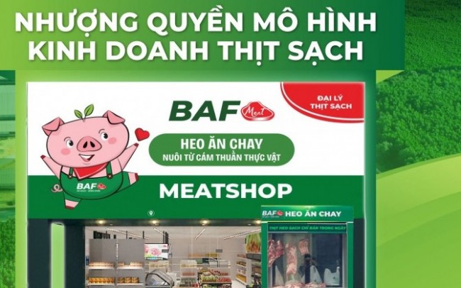 BAF tham gia sàn giao dịch thịt heo, khai trương điểm bán “tick xanh trách nhiệm”