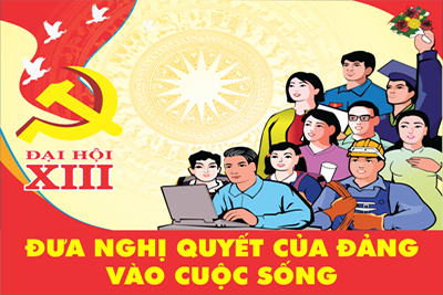 dua nghi quyet cua dang vao cuoc song