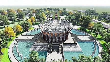 Cần Thơ: Chuẩn bị Lễ Khánh thành công trình Đền thờ Vua Hùng