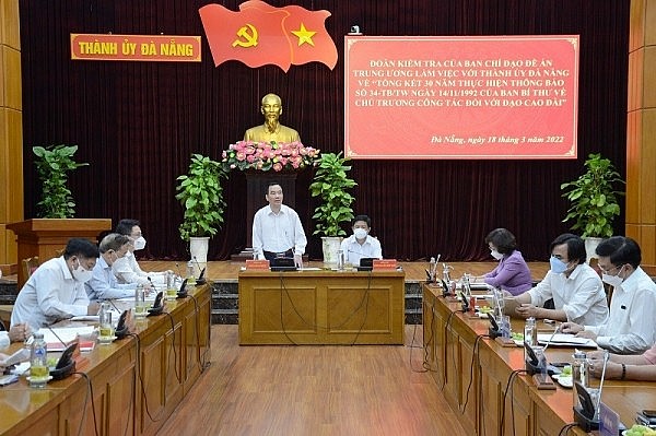 Đà Nẵng: Tôn giáo Cao Đài đồng hành với chính sách phát triển của thành phố